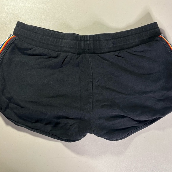 Adidas Black and Cream Butterfly Women's Athletic Shorts - Picture 11 of 11